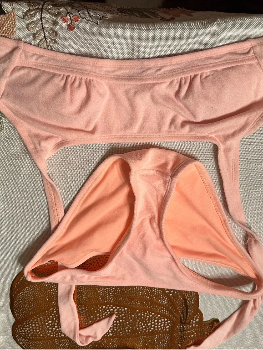 Xhilaration Light Peach Bikini Bottoms